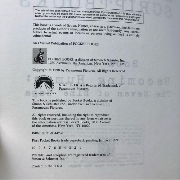 THE STAR TREK SCRIPTS: Book 2: …SEVEN OF NINE… - Picture 2 of 15